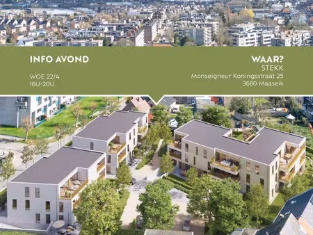 nieuwbouw dak-app met 2 slk en ruim terras