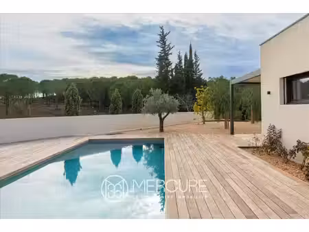 magnifique demeure contemporaine entre nimes et montpellier