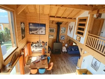 passy secteur bay  chalet d'exception 5 pièces150 m2  vue massif du mont blanc   841 m2 de