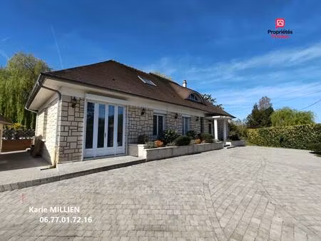 ivry la bataille 27540 maison individuelle avec véranda chauffée - 1 étage - 4 chambres - 
