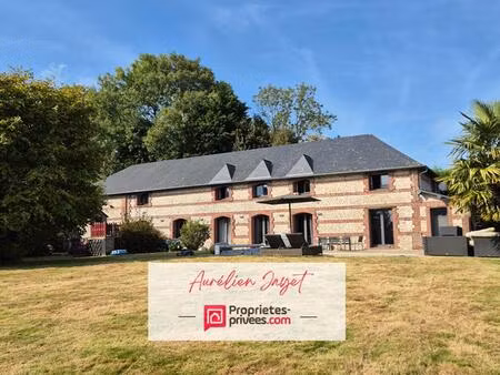 longère 350 m² en briques et silex