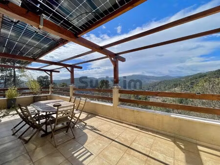 dans un cadre préservé villa d'env 125m2 - 20mn d'alès