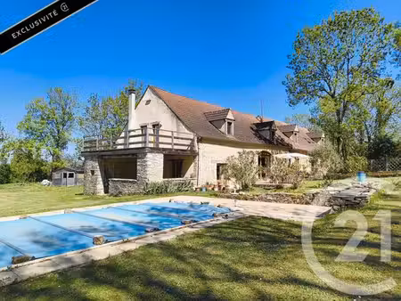 maison à vendre - 7 pièces - 232 63 m2 - degagnac - 46 - midi-pyrenees