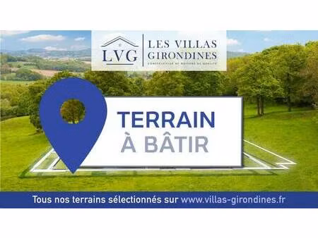 terrain constructible viabilisé à vendre