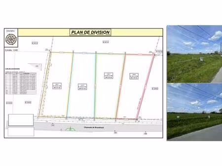 terrain à vendre à chaussée brunehault 264 jurbise (vbe09225)