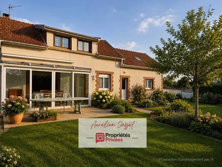 vente maison 6 pièces 130 m² angerville-l’orcher (76280)