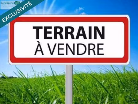 terrain constructible au calme