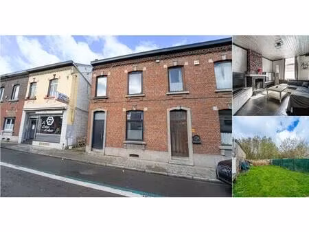 maison à vendre avec terrasse et jardin   marcinelle (vbe09211)