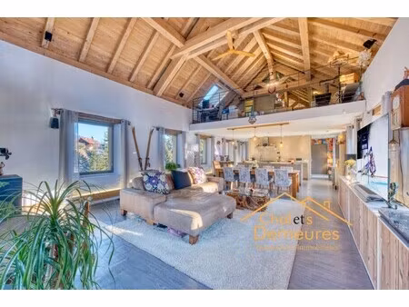 chalet de luxe à vendre à combloux