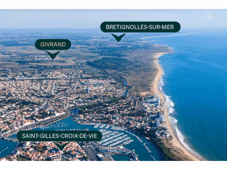 vente terrain à givrand (85800) : à vendre / givrand