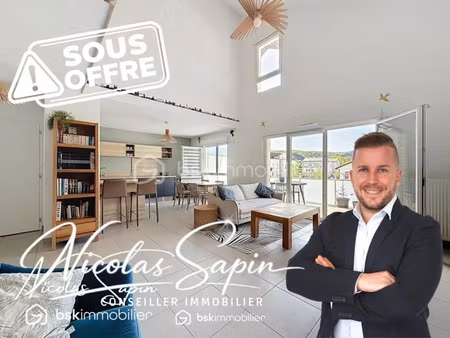 vente duplex 4 pièces 102 m² à varces-allières-et-risset (38760)  359 000 €