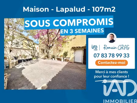 maison à lapalud (84840)
