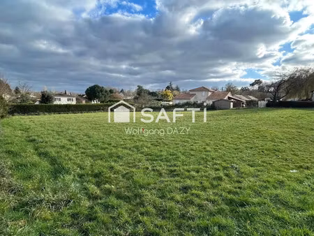 vente terrain 730 m² à dissay (86130)  50 000 €