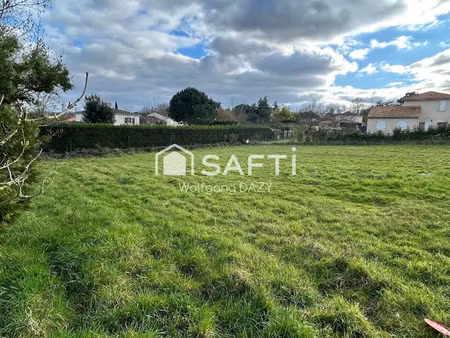 vente terrain 804 m² à dissay (86130)  54 000 €