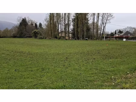 vente terrain 1201 m² à ogeu-les-bains (64680)  50 500 €