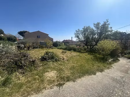 vente terrain 639 m² à la seyne-sur-mer (83500)  244 000 €