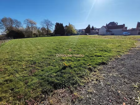 vente terrain 1055 m² à bois-bernard (62320)  136 500 €