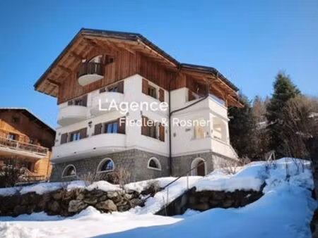 appartement de luxe de 3 chambres en location à megève  france