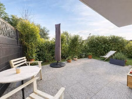 rez-de-jardin dans résidence récente – jardin – plein sud – sans vis-à