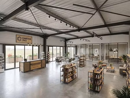 location bureau biard 140 m²