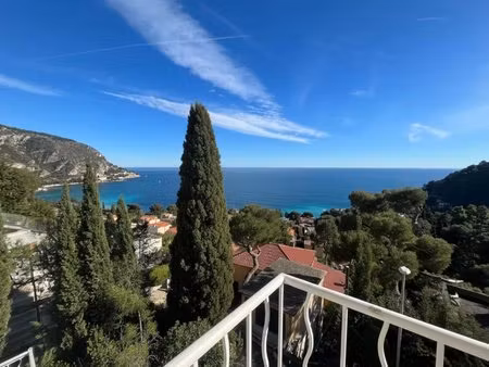 eze bord de mer – appartement lumineux avec vue mer et jardins privés
