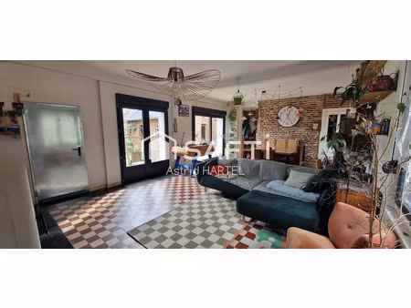 vente maison 4 pièces 110 m² à honnecourt-sur-escaut (59266)  149 990 €
