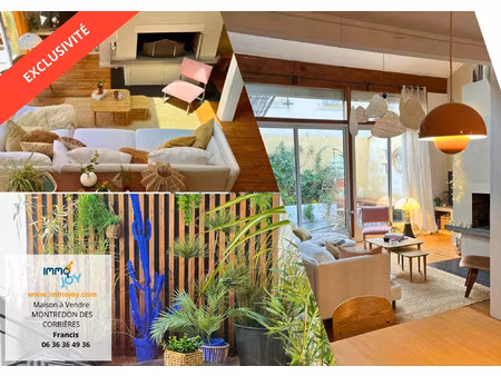 vente maison 4 pièces 121 m² montredon-des-corbières (11100)