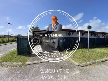 maison de ville de 137 m² à kourou
