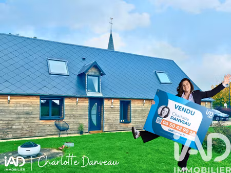 vente maison 4 pièces 99 m² à saint-meslin-du-bosc (27370)  229 000 €