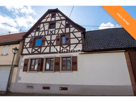 vente maison 9 pièces 188 m² à grassendorf (67350)  244 000 €