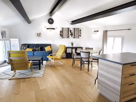 bonnieux 84480 centre village /duplex vue remarquable 2 appartements neufs +murs...