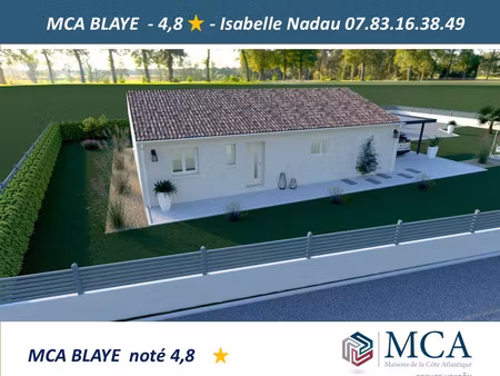 vente maison 3 pièces 100 m² saint-savin (33920)