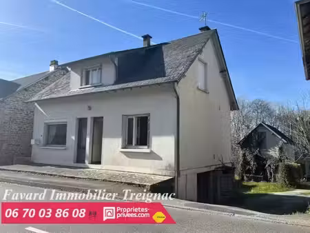 vente maison 6 pièces 90 m² le lonzac (19470)
