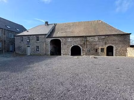 ensemble immobilier : gite de 6 personnes et grange à amé...