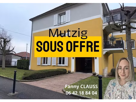 vente appartement 2 pièces 37.5 m² à mutzig (67190)  118 000 €