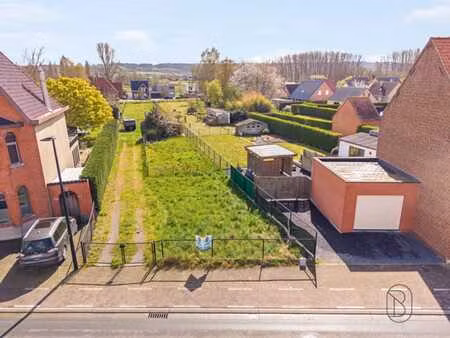 terrain à bâtir au centre de berchem avec jardin sud