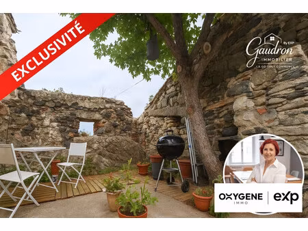 maison avec terrasse vue + studio indépendant - le tout  meubl?