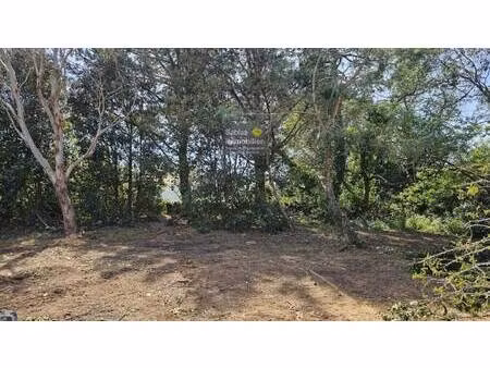 terrain constructible à vendre