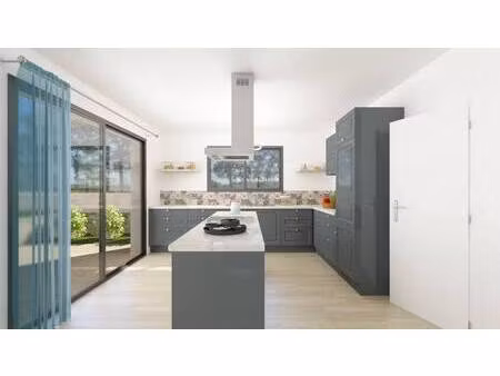 terrain avec maison neuve à vendre