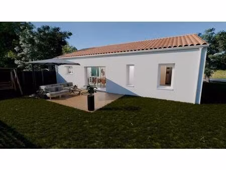 terrain avec maison neuve à vendre