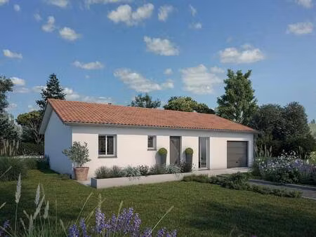 terrain avec maison neuve à vendre