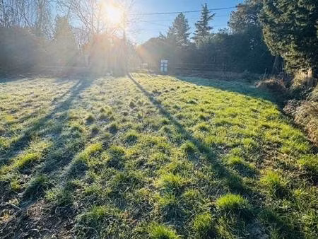 terrain constructible à vendre