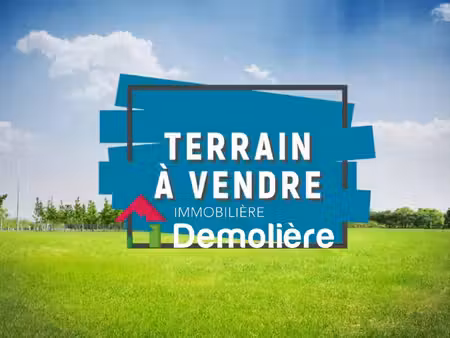 terrain constructible viabilisé à vendre