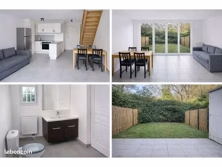 maison 3 pieces 55 m² — terrasse  jardin  parking — villa t3 à la reynarde / st-menet / ma