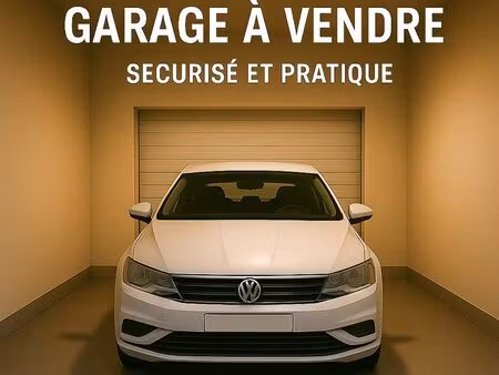 garage fermé sécurisé