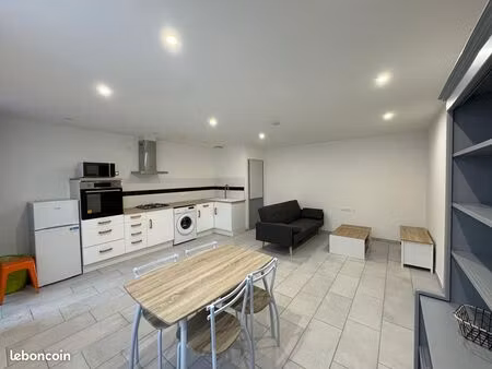 t2 meublé équipé tous compris