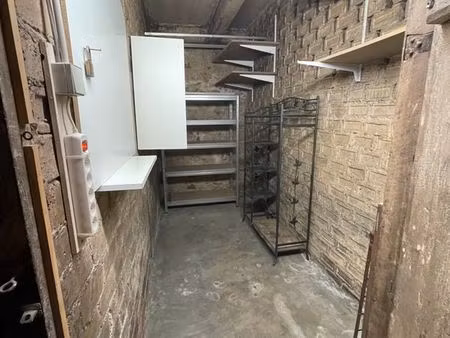 cave saine 6m² – paris 15 – bir-hakeim – sécurisée – idéale stockage – accès facile