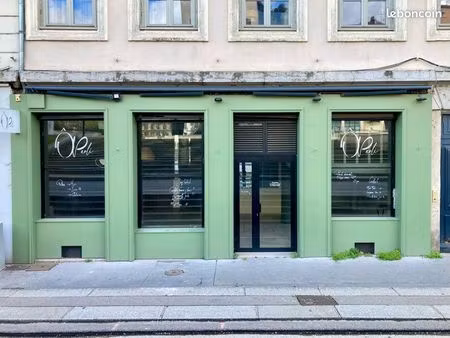 a vendre murs commerciaux avec gaine d’extraction + licence iv