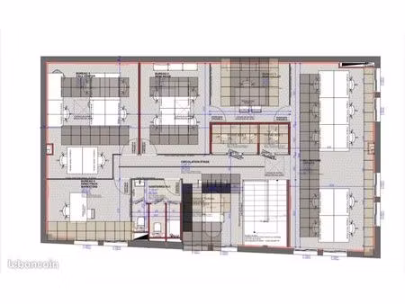 bureaux à louer 300 m² – prestations haut de gamme – 6 parkings – villeurbanne – proche pa