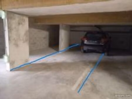 parking sous-sol_place double en enfilade